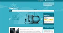 Desktop Screenshot of biogazvallee.eu